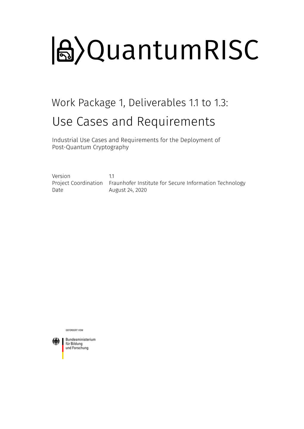 Use Cases and Requirements