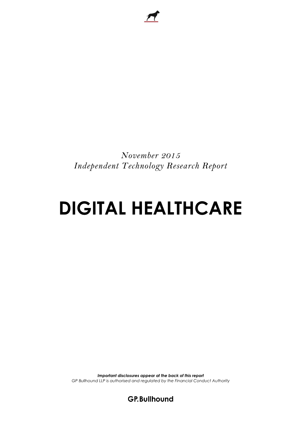 Digital Healthcare Research