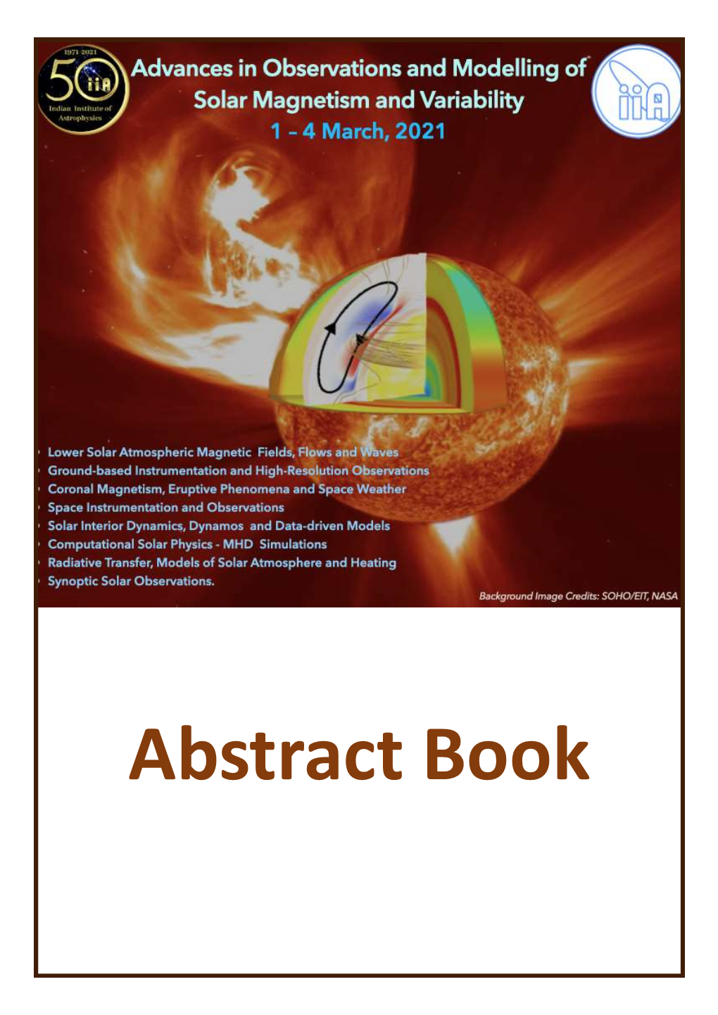 Abstract Book Conference Organizers