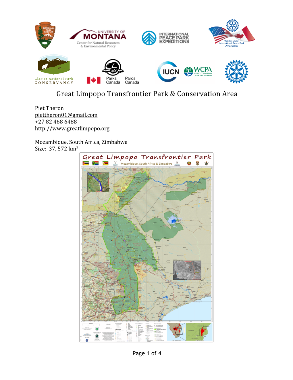 Great Limpopo Transfrontier Park & Conservation Area