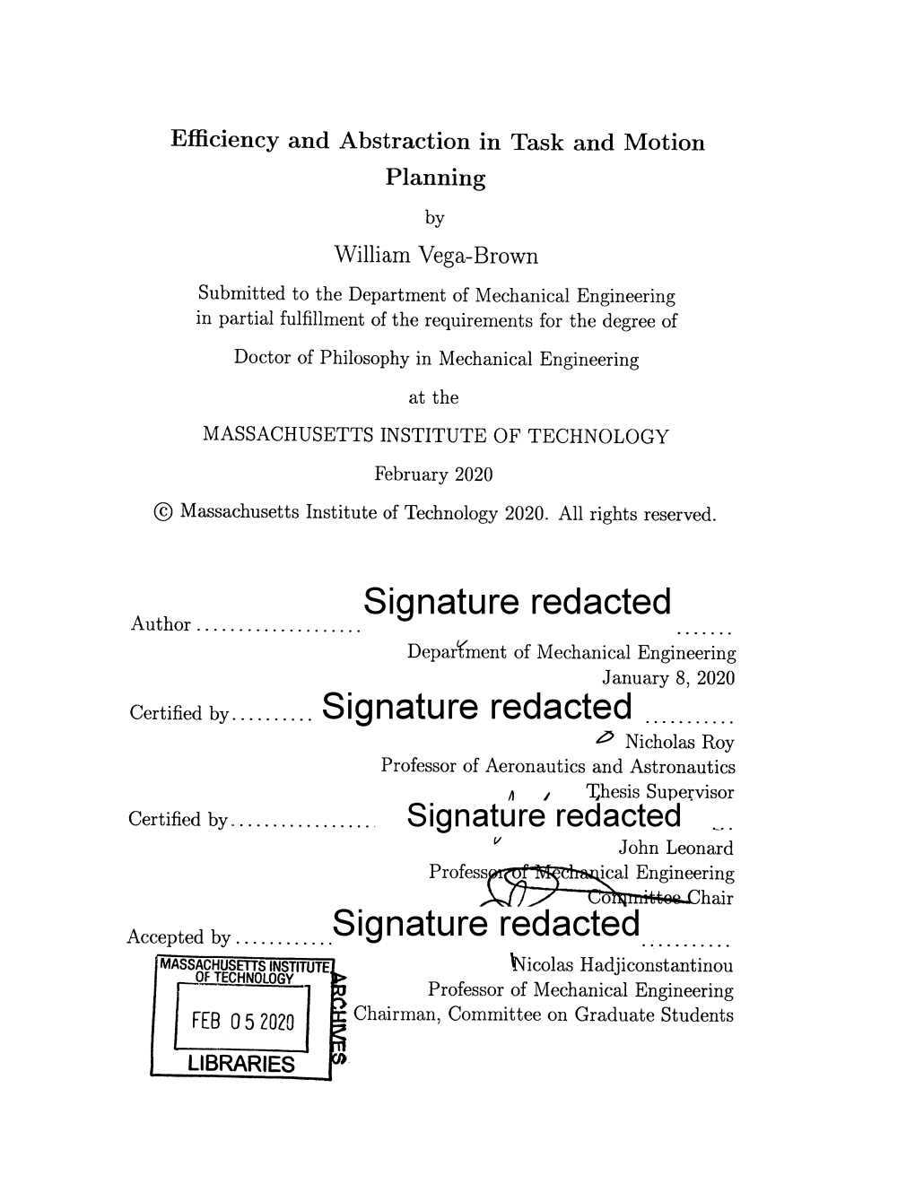 Signature Redacted