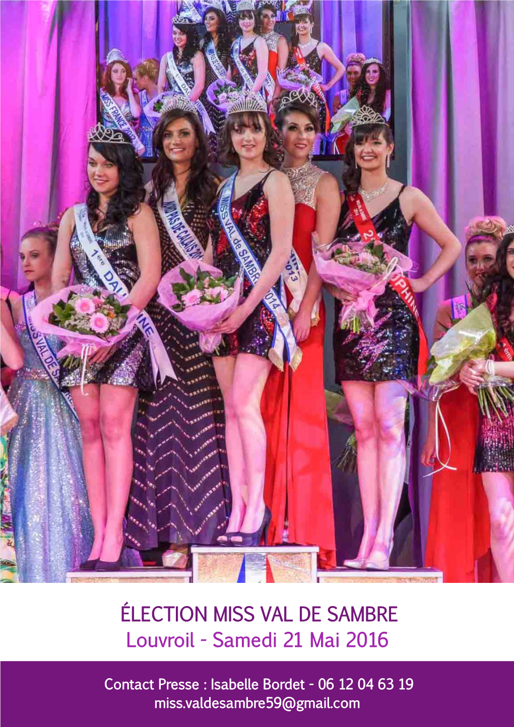 ÉLECTION MISS VAL DE SAMBRE Louvroil - Samedi 21 Mai 2016