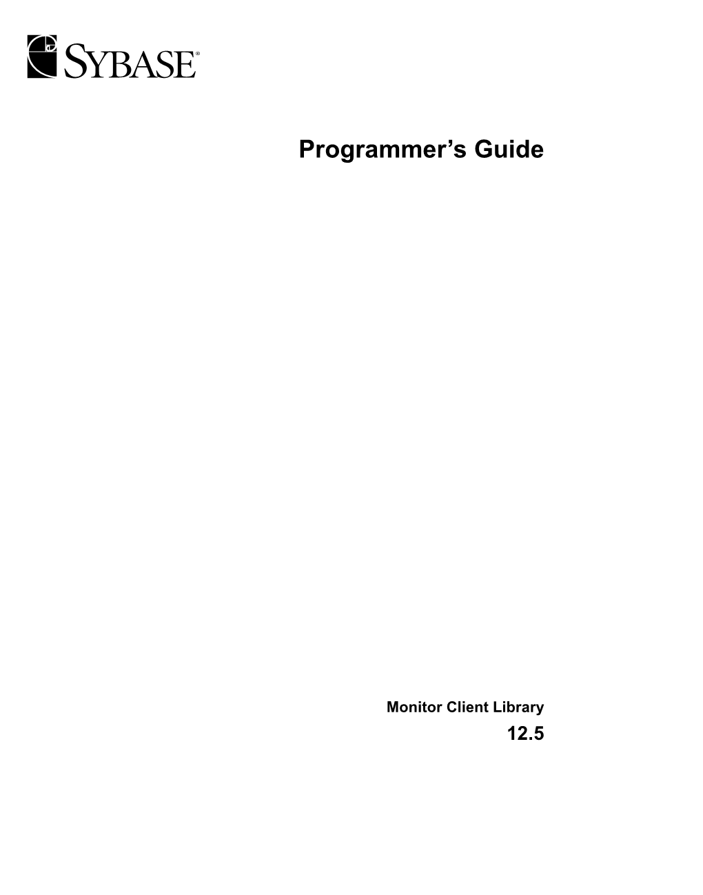 Programmer's Guide