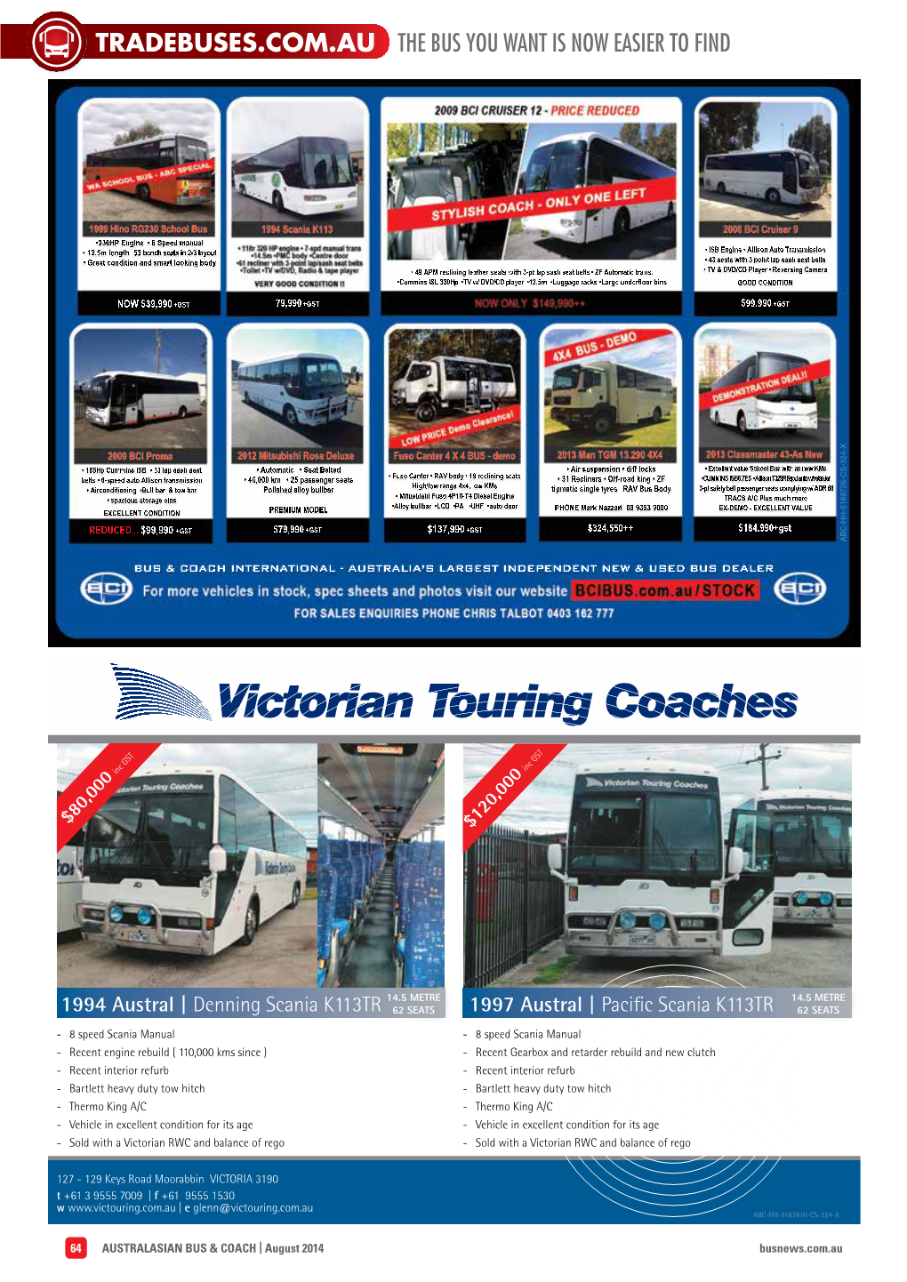 Tradebuses.Com.Au the Bus You Want Is Now Easier to Find