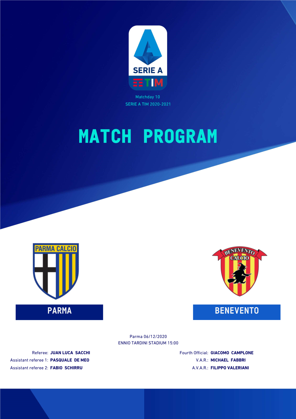 Match Program