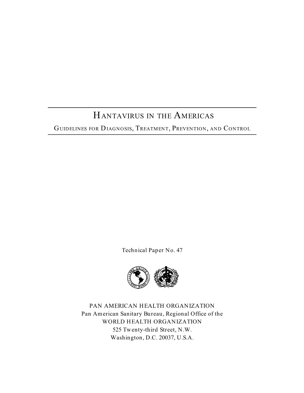 Hantavirus in the Americas