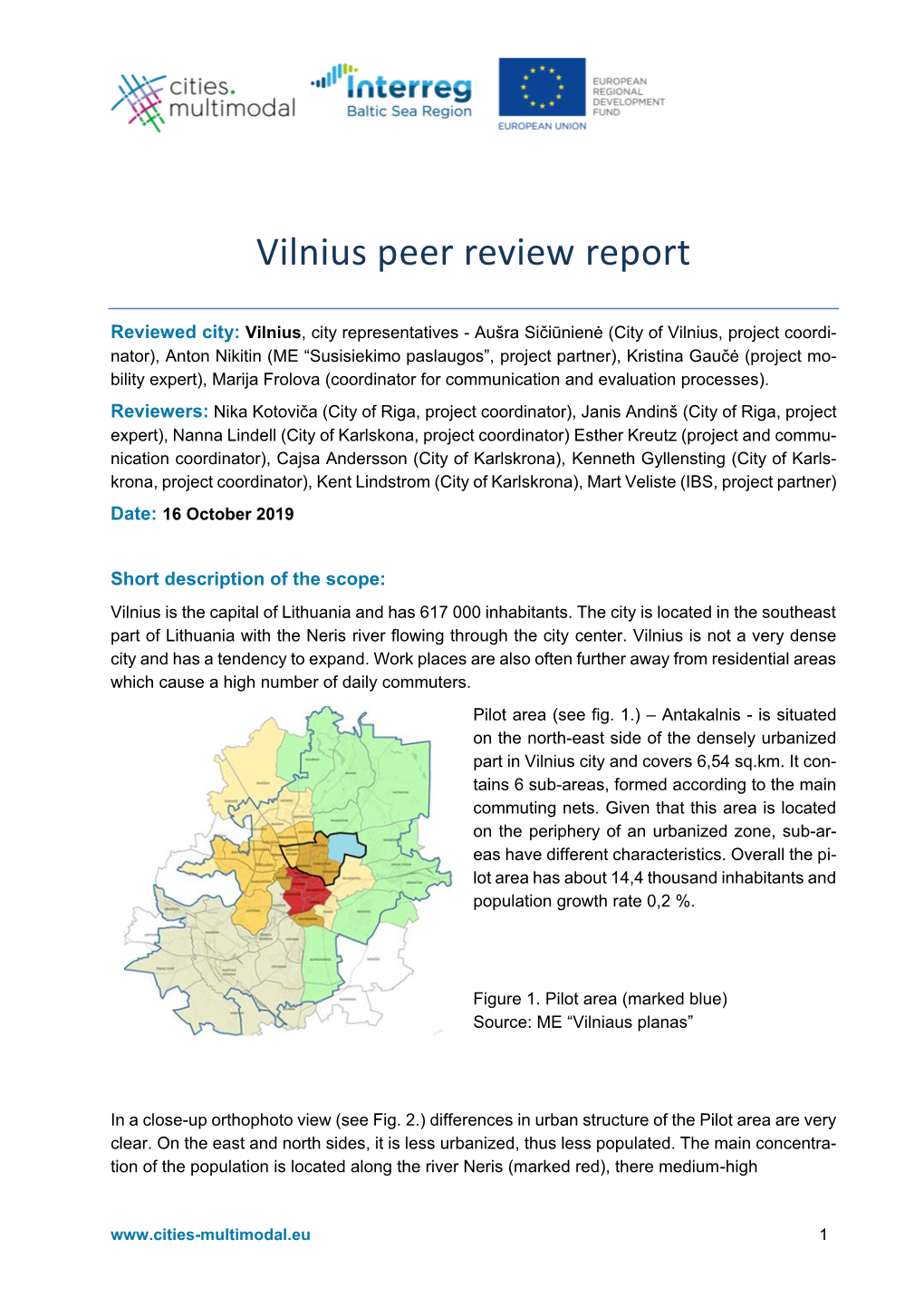 Peer Review Report Vilnius