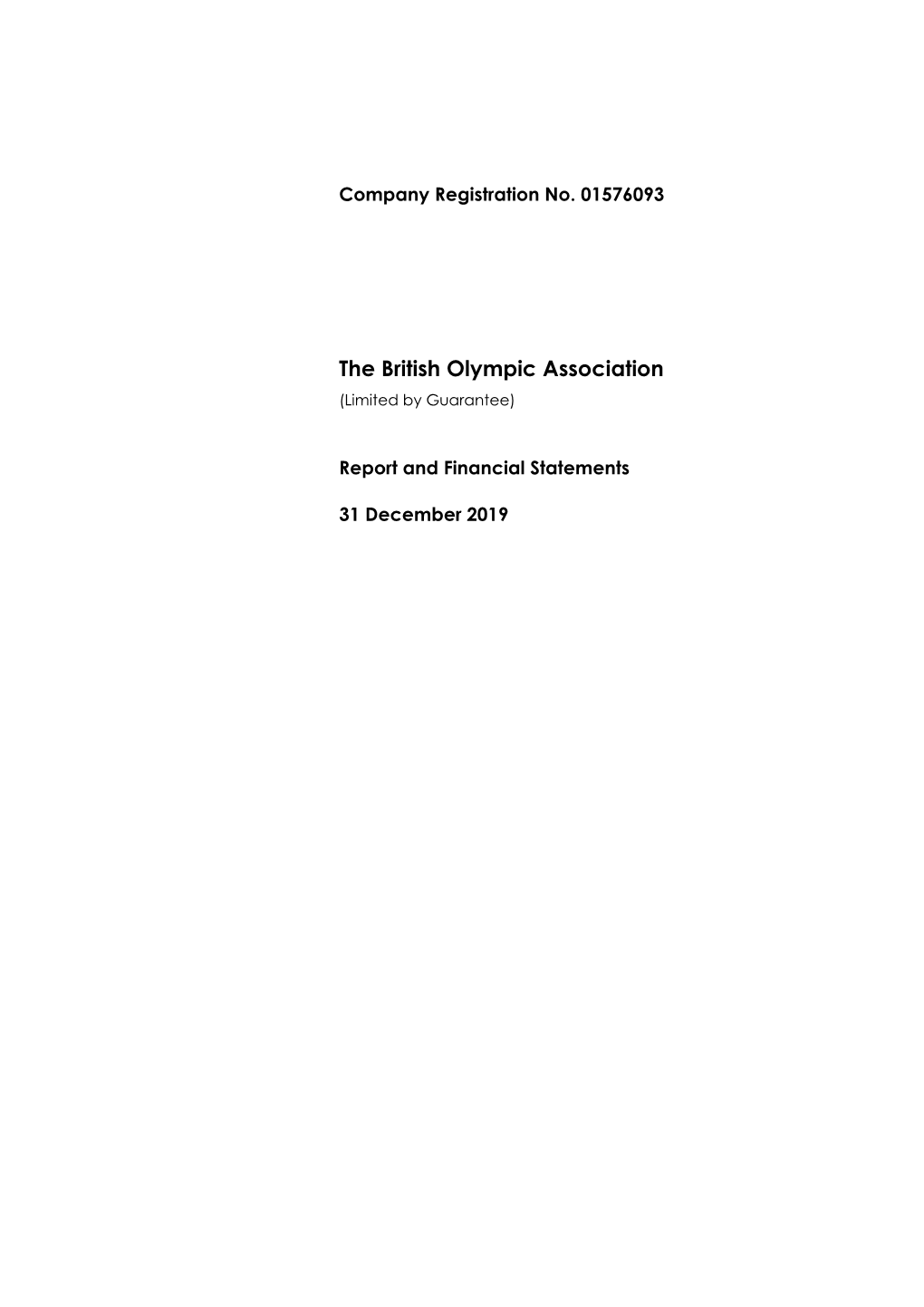 The British Olympic Association