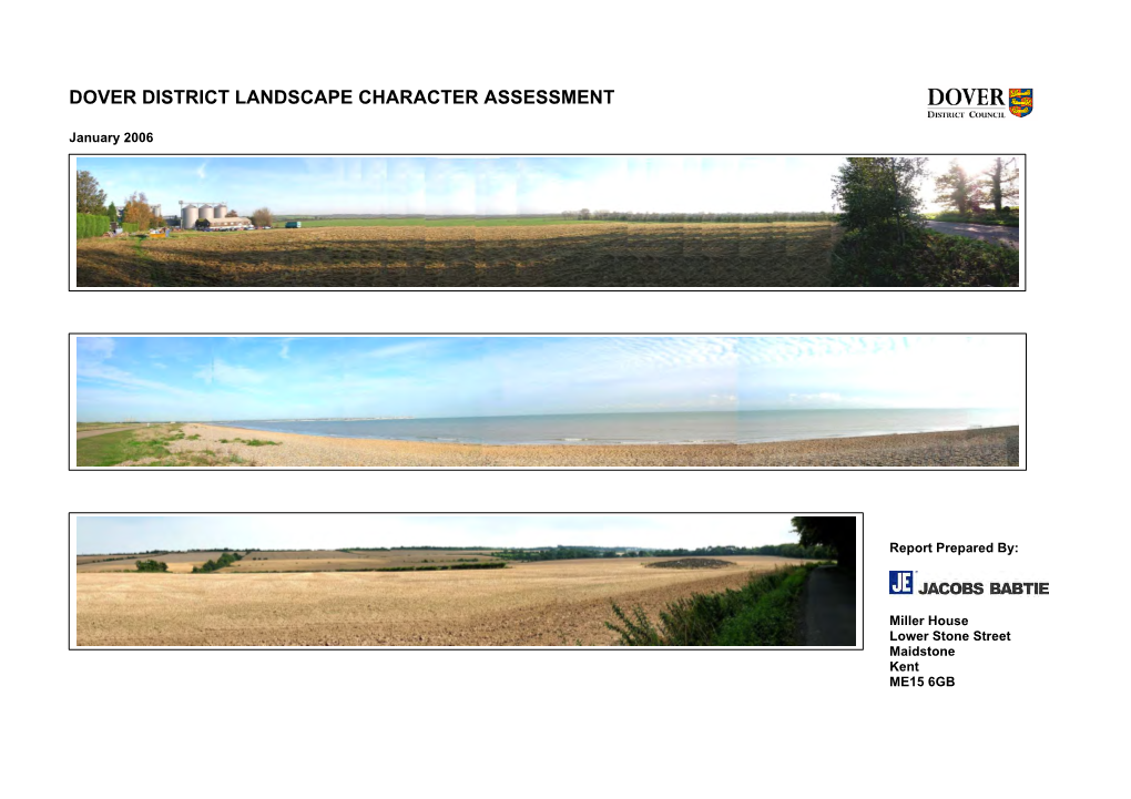 Dover District Landscape Character Assessment