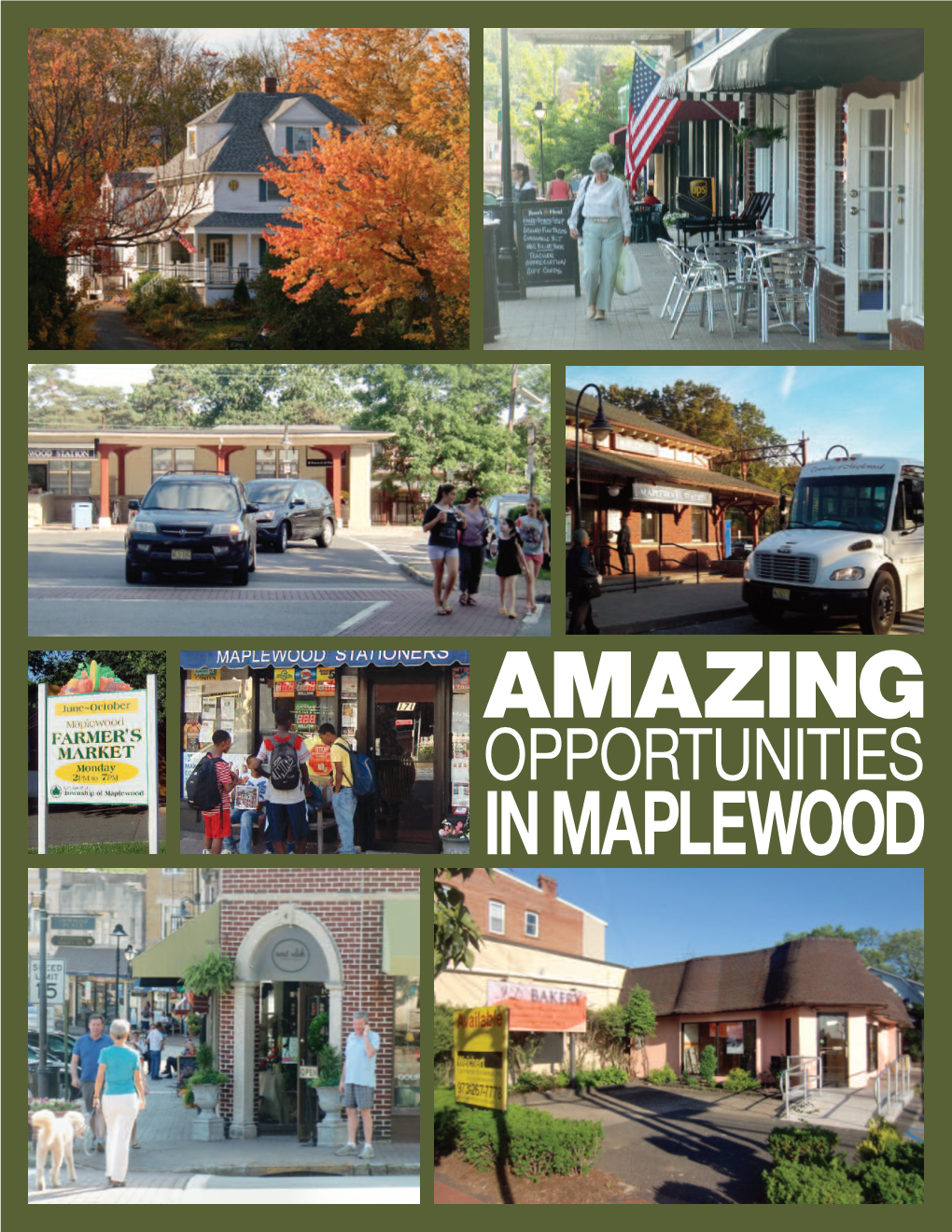 AMAZING OPPORTUNITIES in MAPLEWOOD Maplewood Has All You Want for a New Store Or Redevelopment Location
