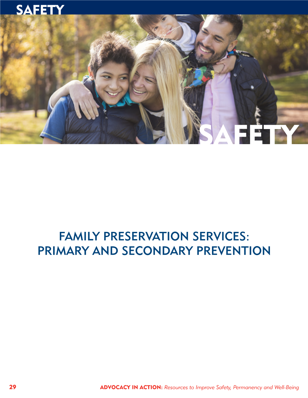 Family Preservation Services: Primary and Secondary Prevention