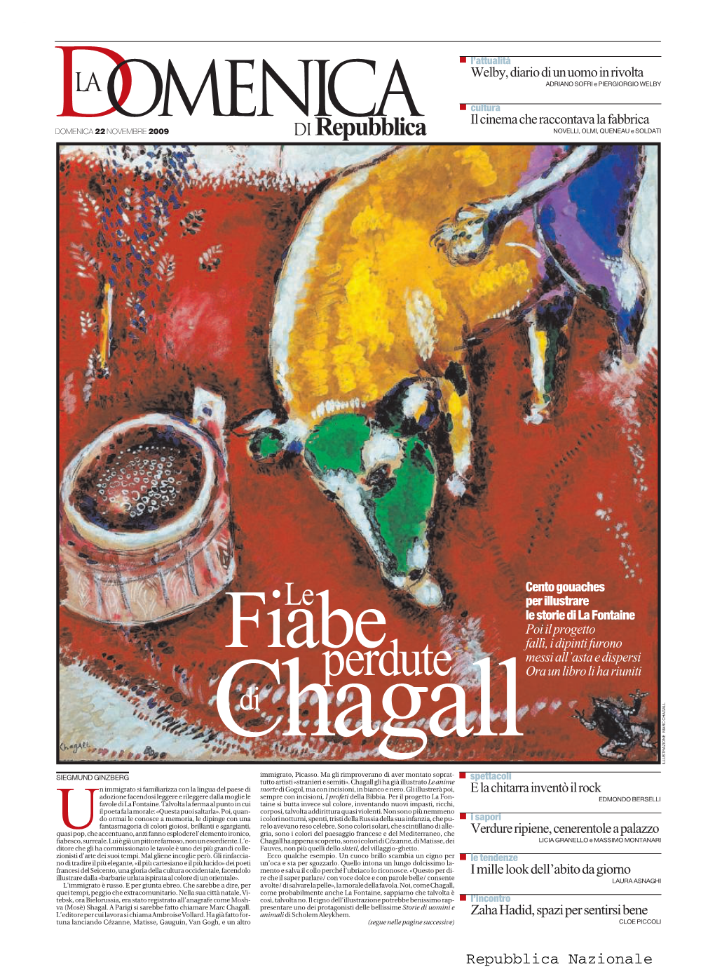 Perdute Ora Un Libro Li Ha Riuniti Chagalldi ILLUSTRAZIONE MARC CHAGALL