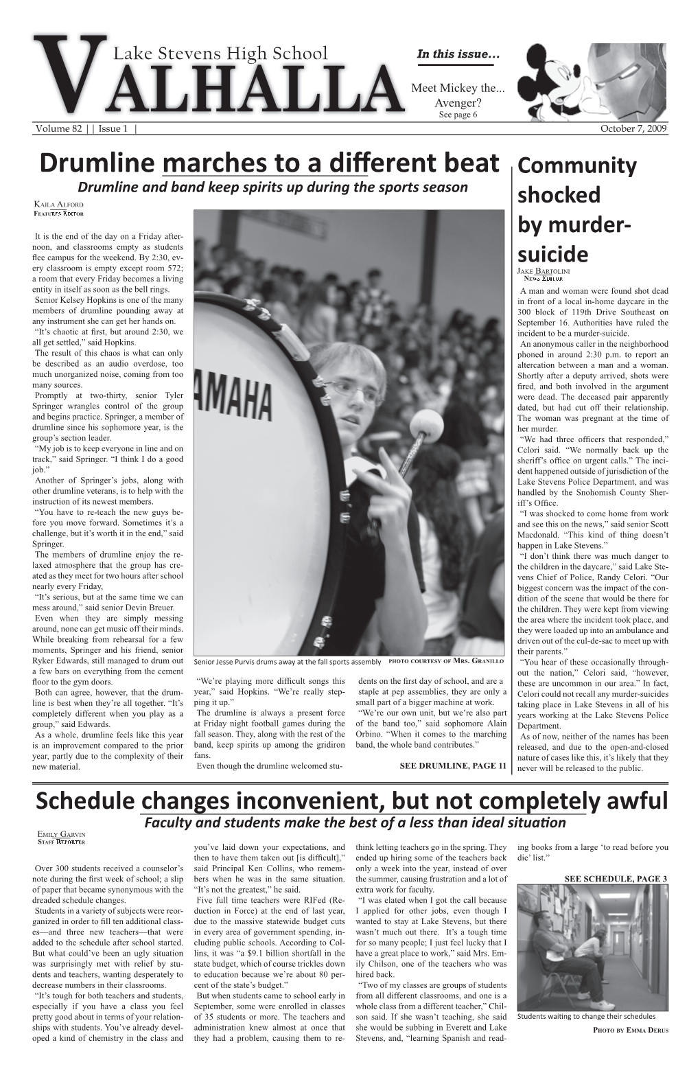 Issue 1: Oct. 7, 2009