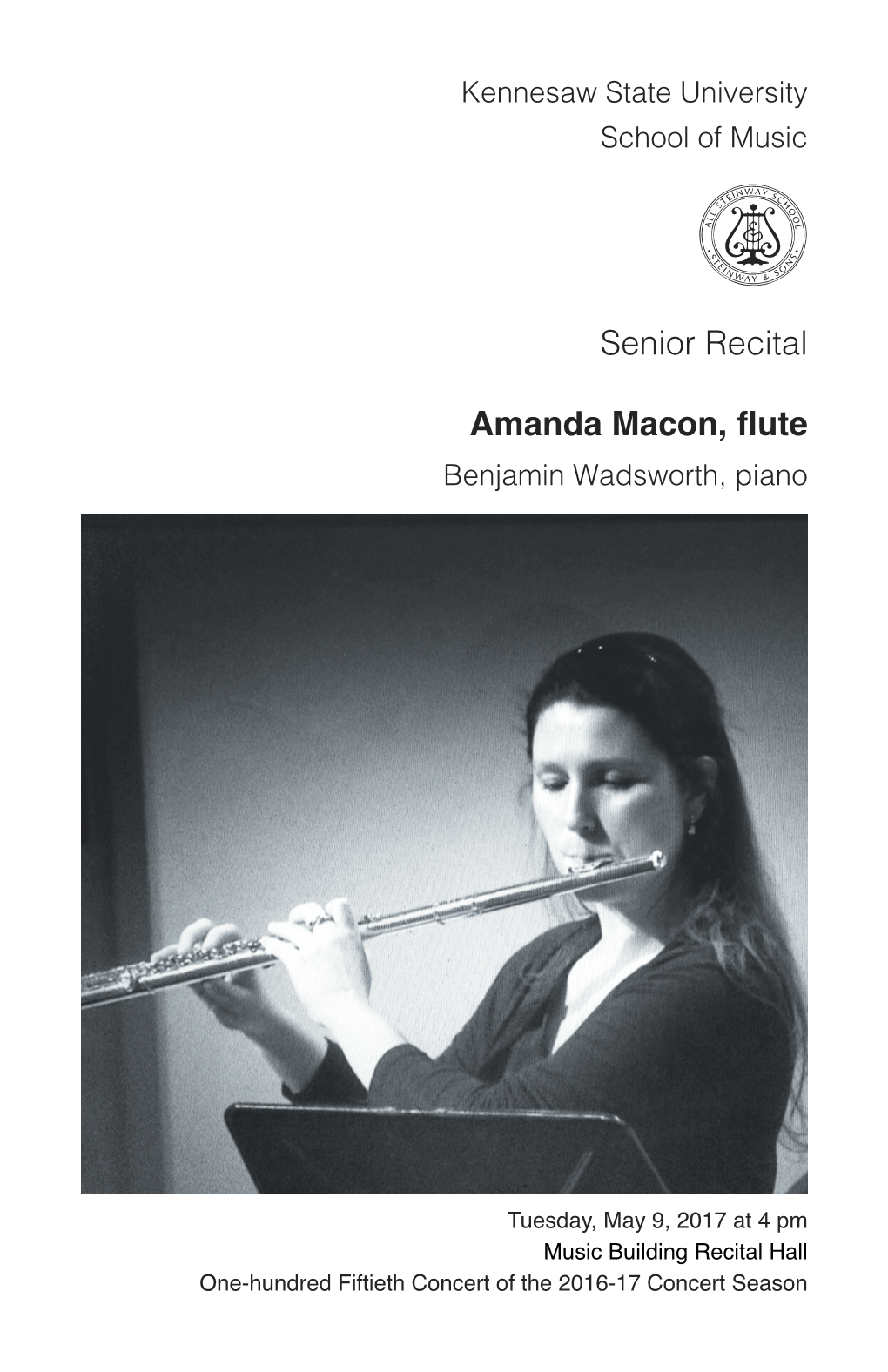 Senior Recital: Amanda Macon, Flute