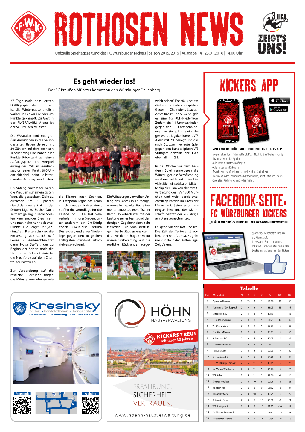 Rothosen News