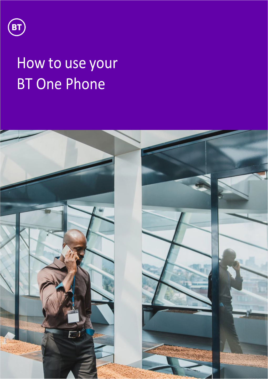 BT One Phone User Guide