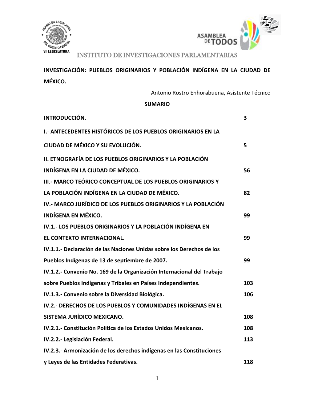 PUEBLOS ORIGINARIOS Y POBLACIÓN INDÍGENA EN LA CIUDAD DE MÉXICO -.::Asamblea Legislativa Del Distrito Federal