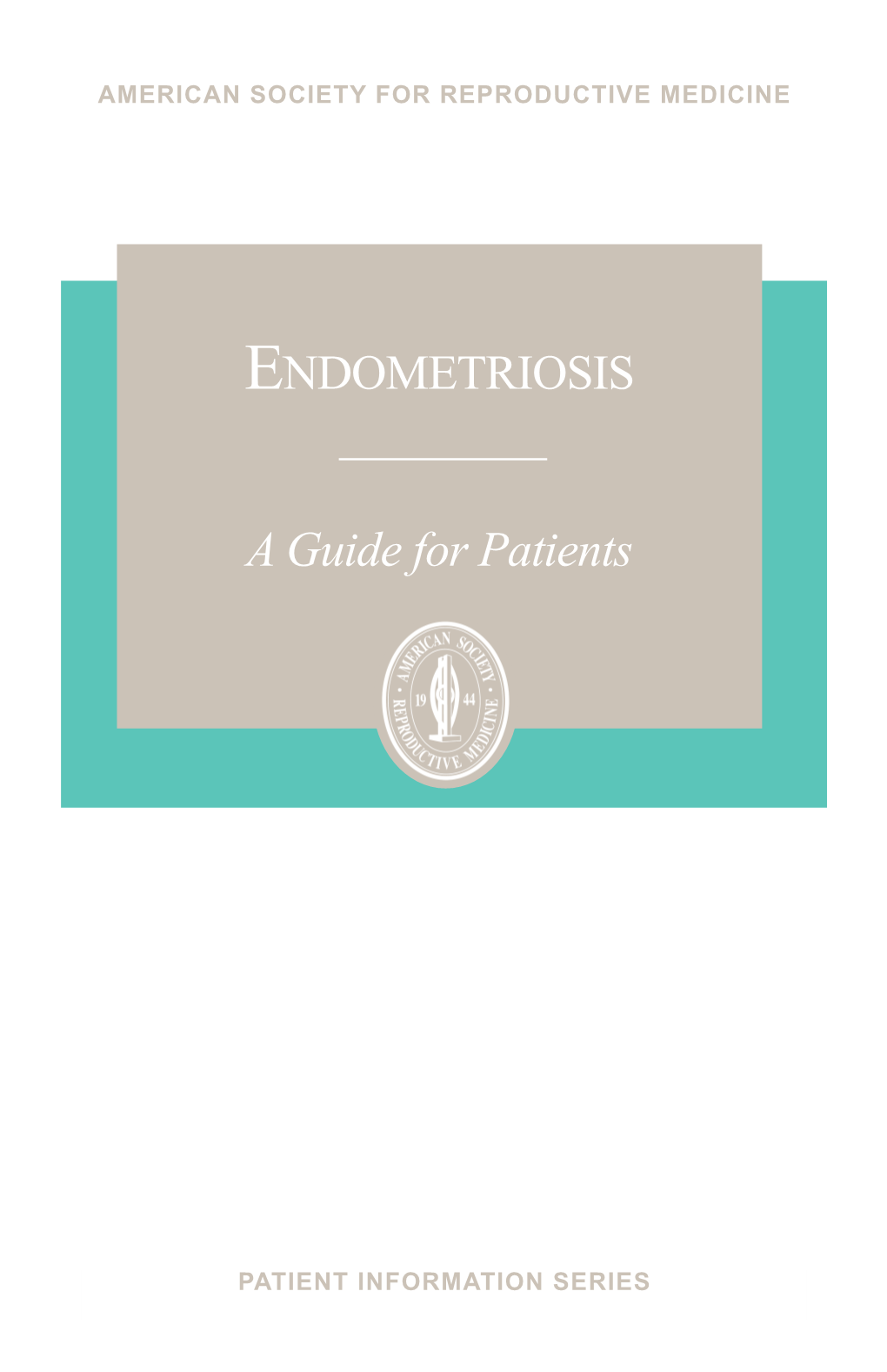 Endometriosis 2-07.Qxd 7/20/07 12:11 PM Page 1