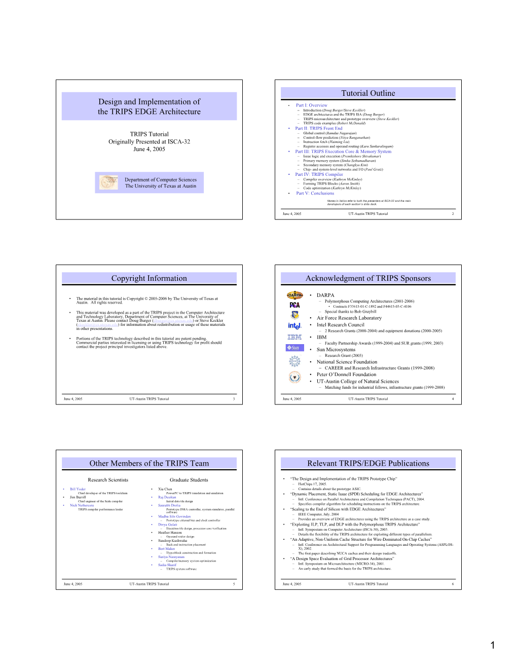 Design and Implementation of the TRIPS EDGE Architecture