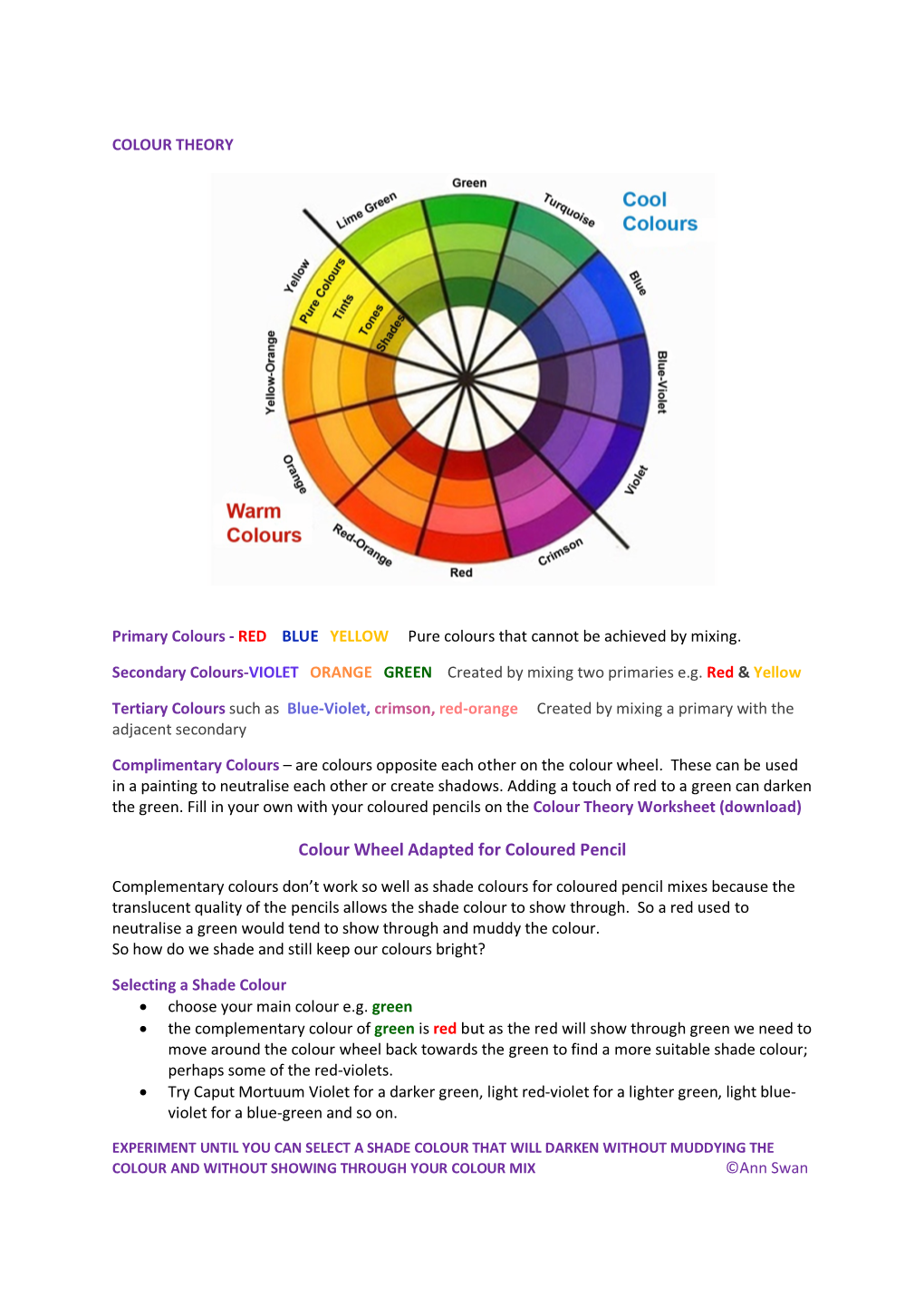 Colour Theory