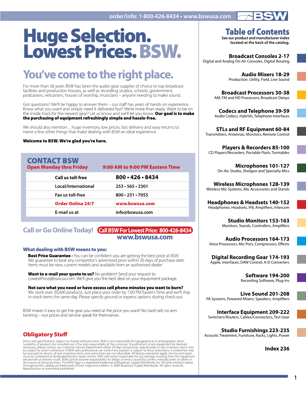 Huge Selection. Lowest Prices. BSW