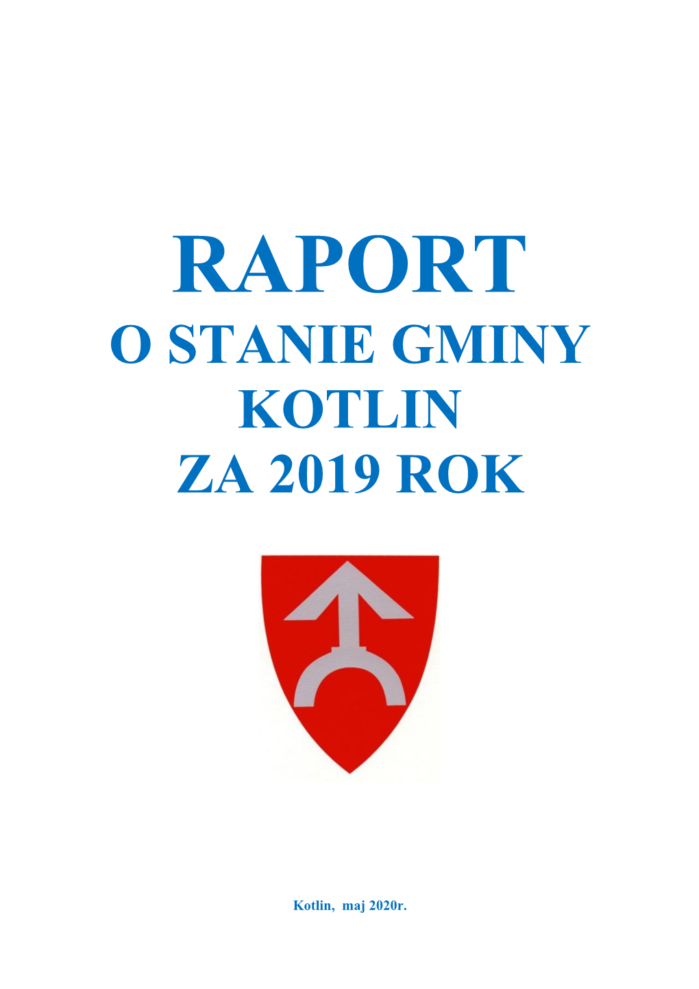 O Stanie Gminy Kotlin Za 2019 Rok