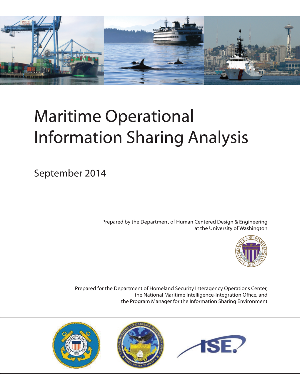 Maritime Operational Information Sharing Analysis (Moisa) Final Report