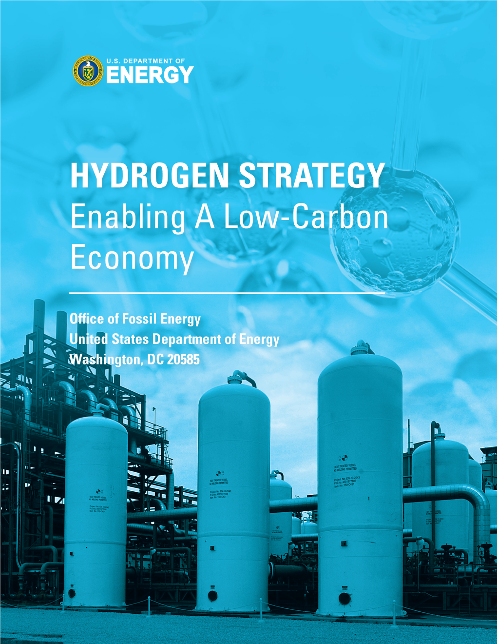 HYDROGEN STRATEGY Enabling a Low-Carbon Economy