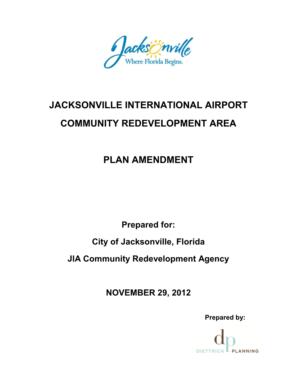 Jacksonville International Airport Community Redevelopment Area