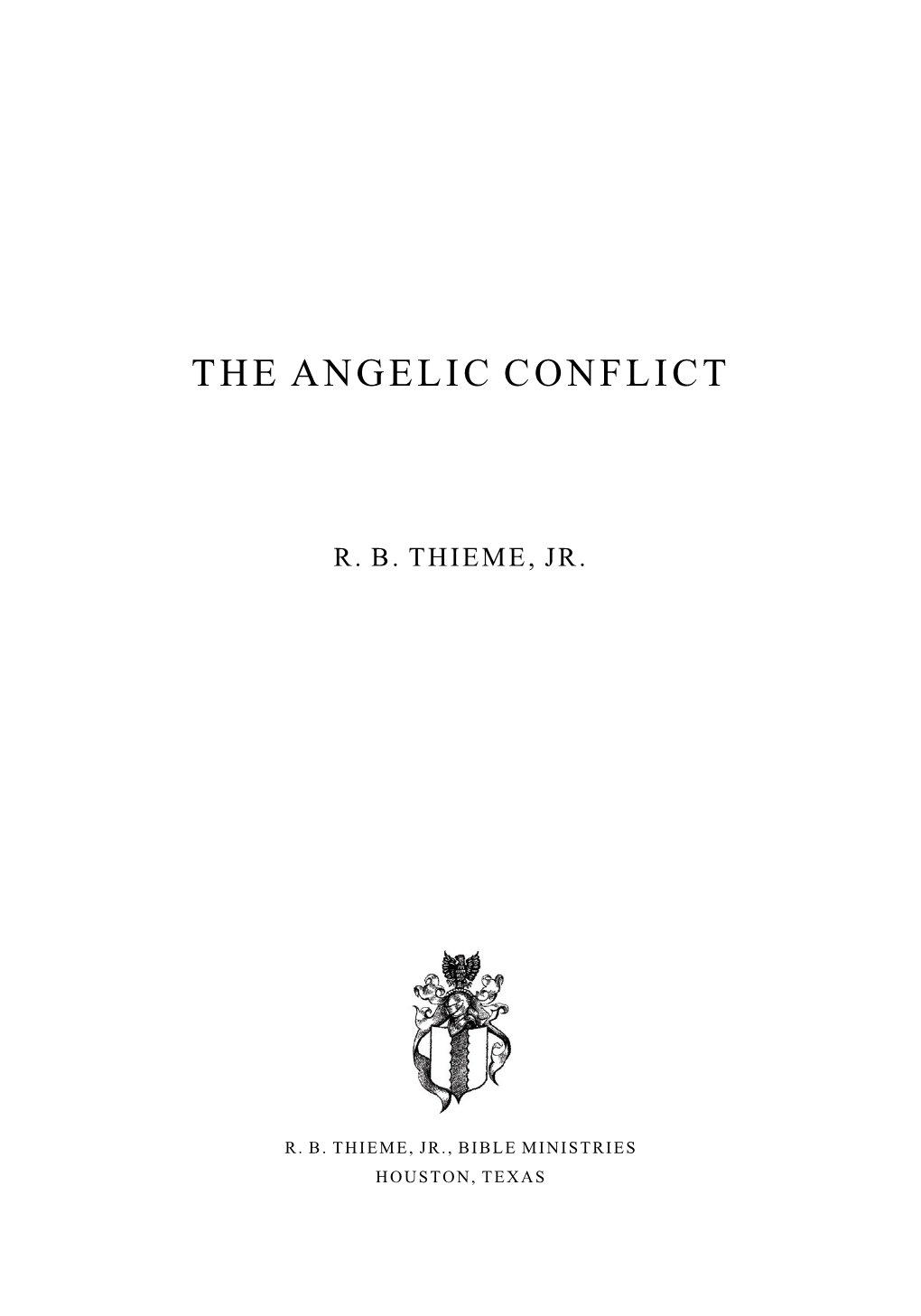 The Angelic Conflict TEXT