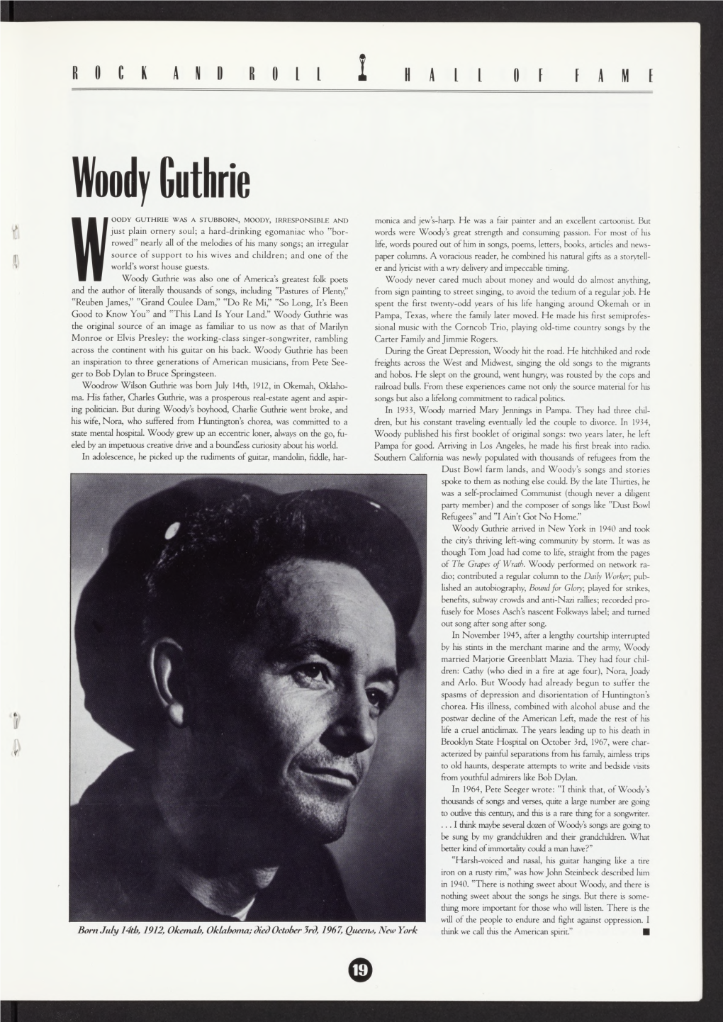 Woody Guthrie