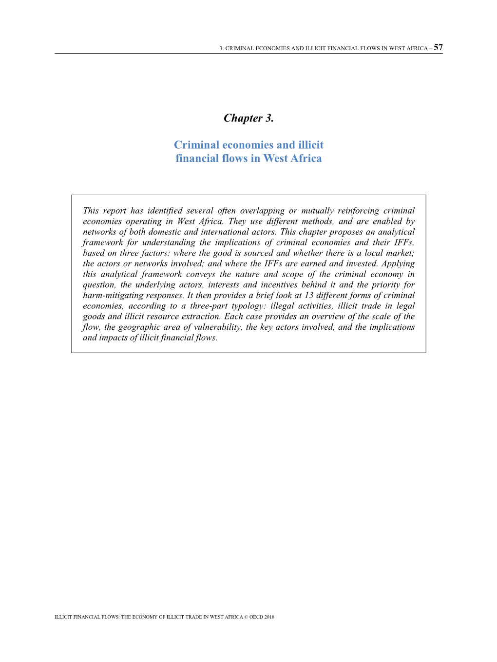 Chapter 3. Criminal Economies and Illicit Financial Flows in West Africa