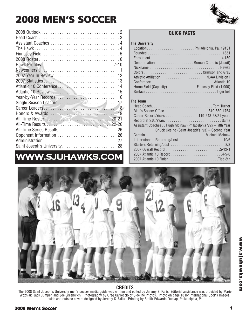 2008 Men's Soccer