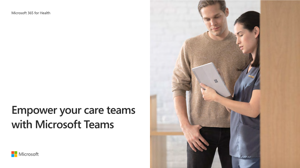 Microsoft 365 for Health