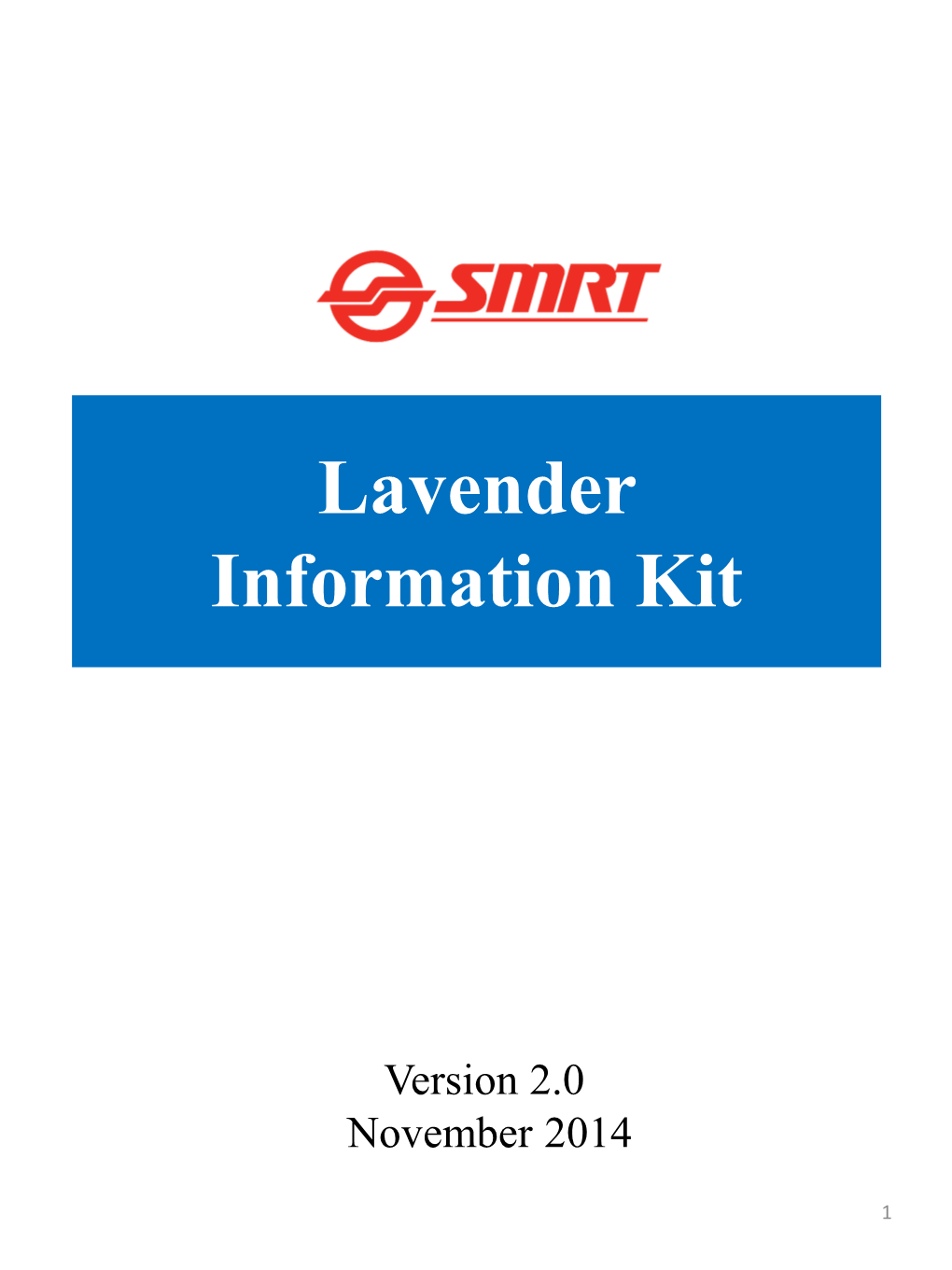 Lavender Information Kit