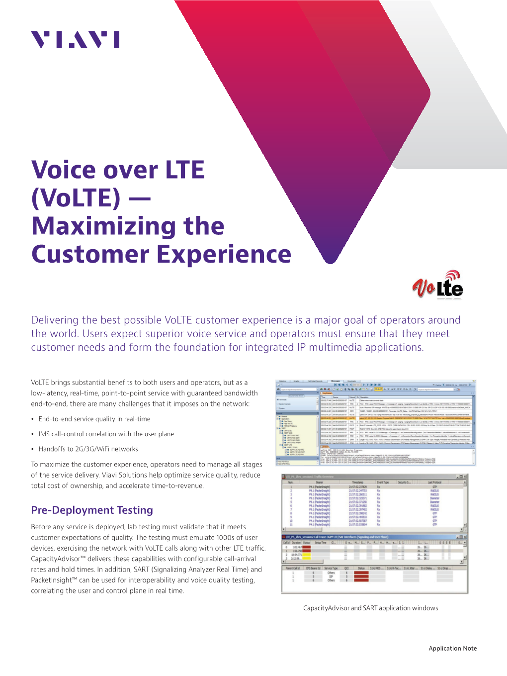 Voice Over LTE (Volte) — Maximizing the Customer Experience