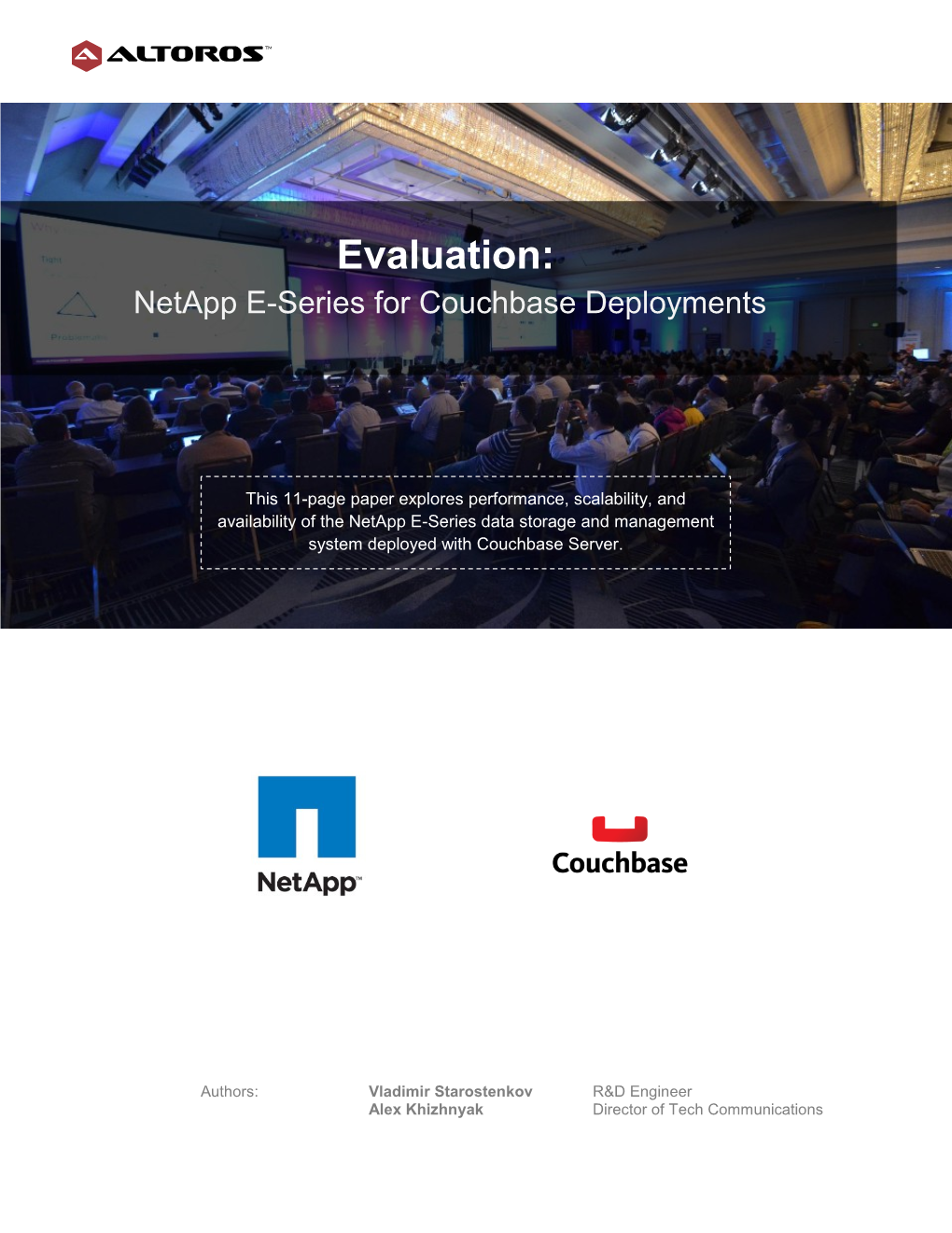 Netapp E-Series for Couchbase Deployments