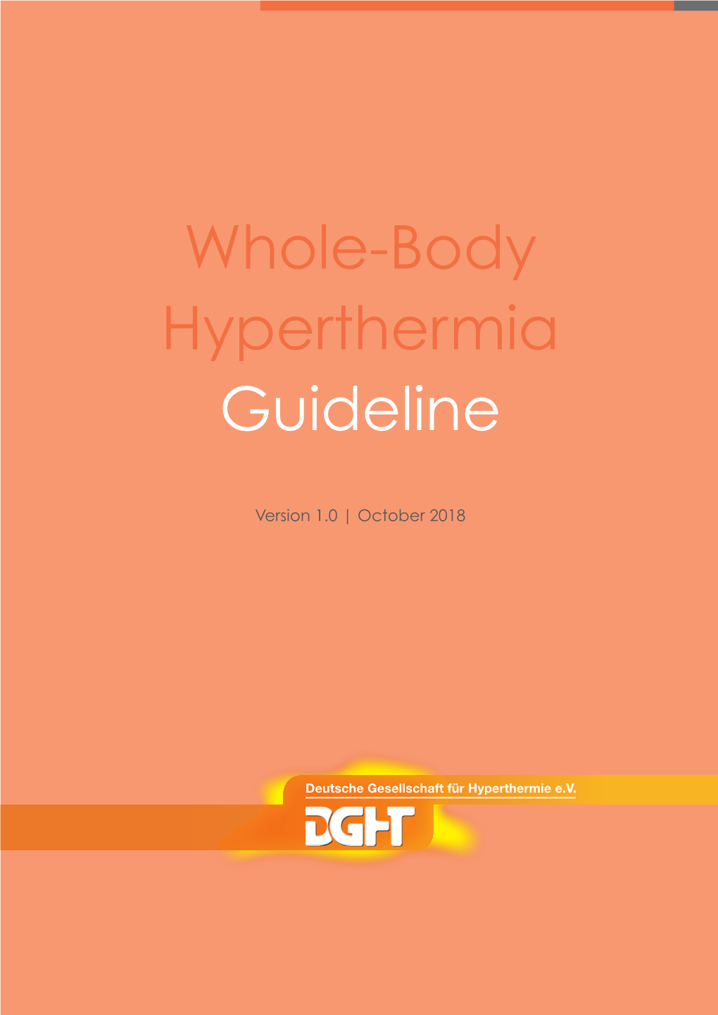 Whole-Body Hyperthermia Guideline