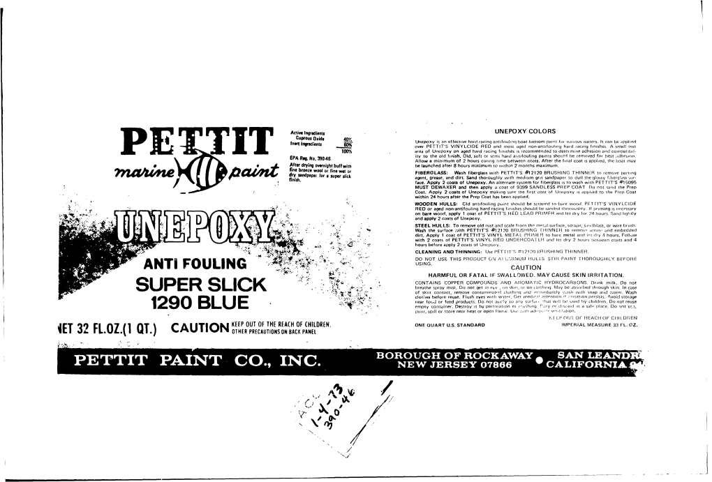 U.S. EPA, Pesticide Product Label, , 01/04/1973