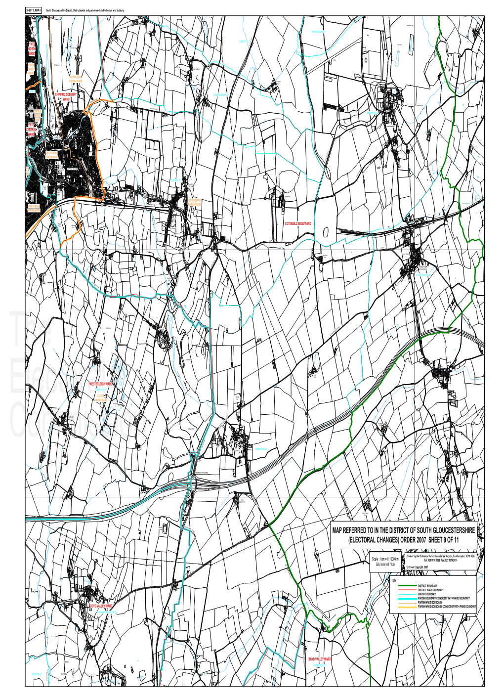 Electoral Changes) Order 2007 Sheet 9 of 11