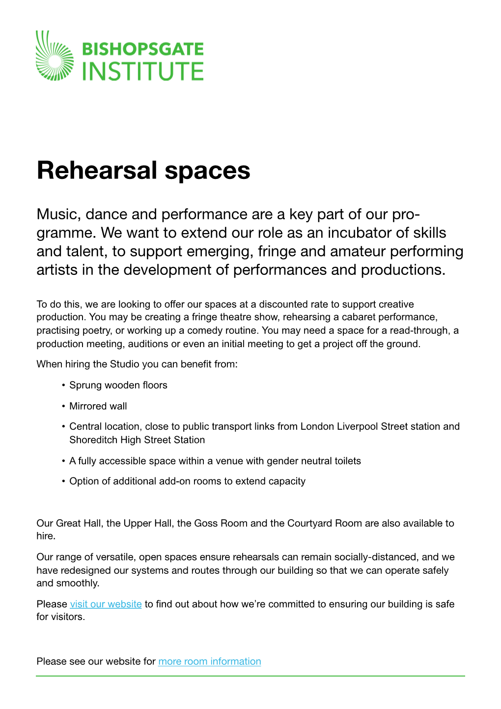 Rehearsal Policy