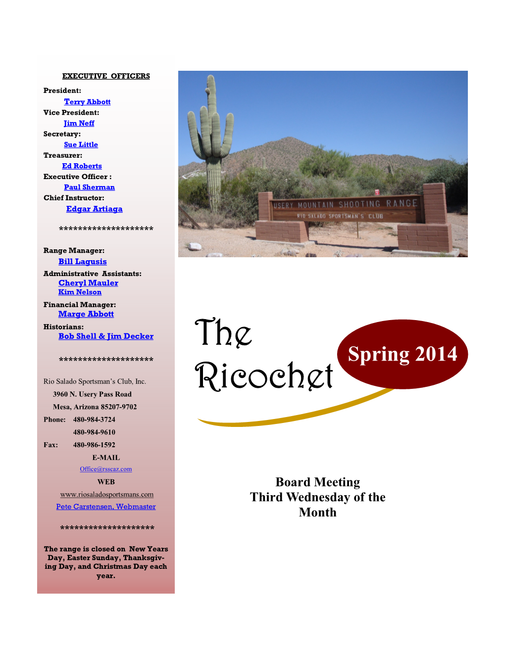 The Ricochet