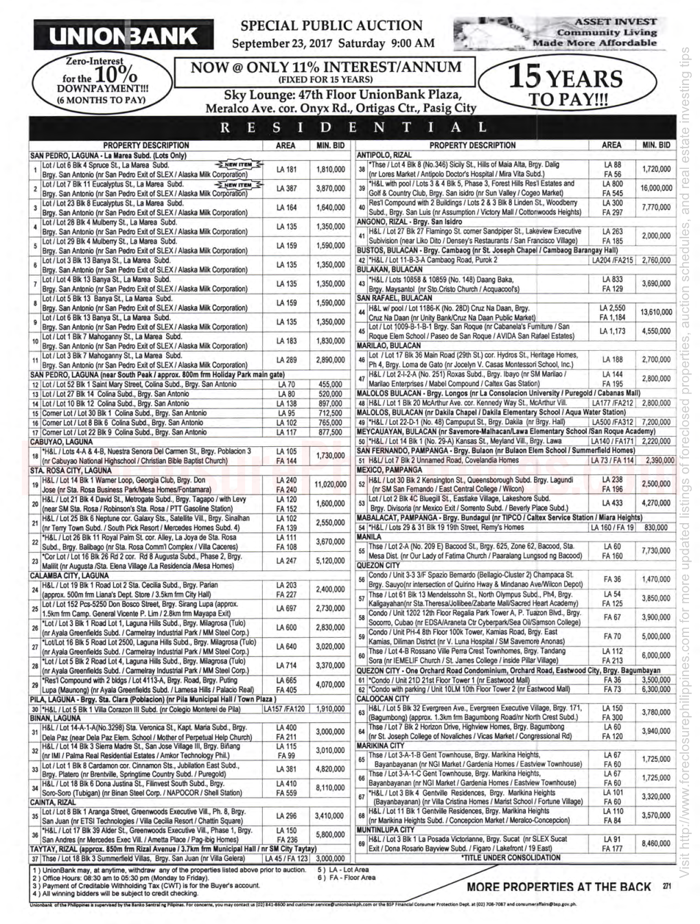 Foreclosurephilippines.Comsm Sta