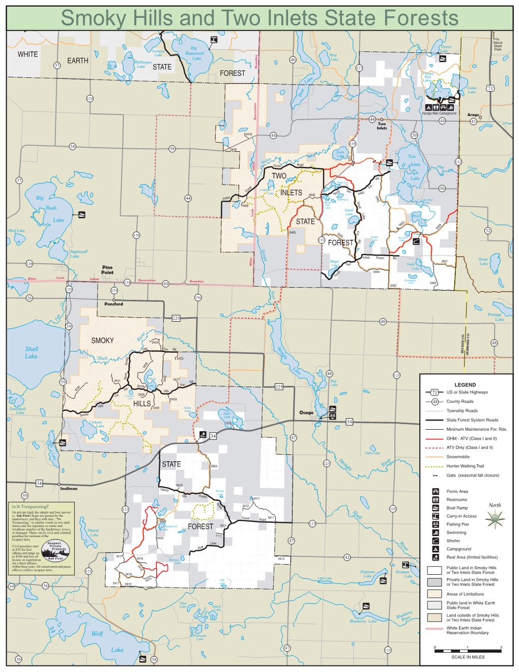 Smoky Hills and Two Inlets State Forests