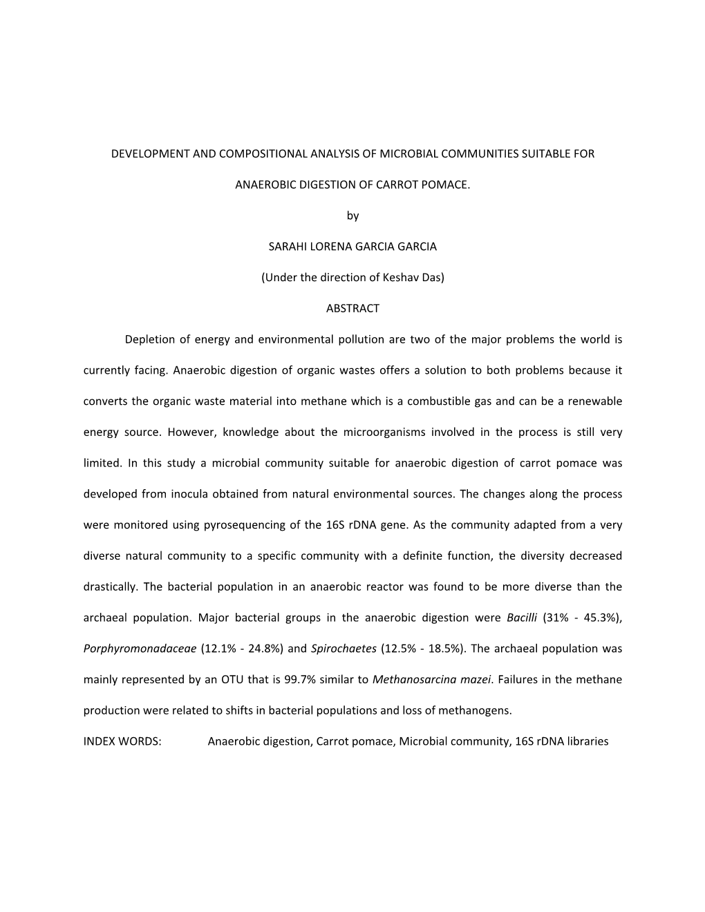 Development and Compositional Analysis of Microbial Communities Suitable For