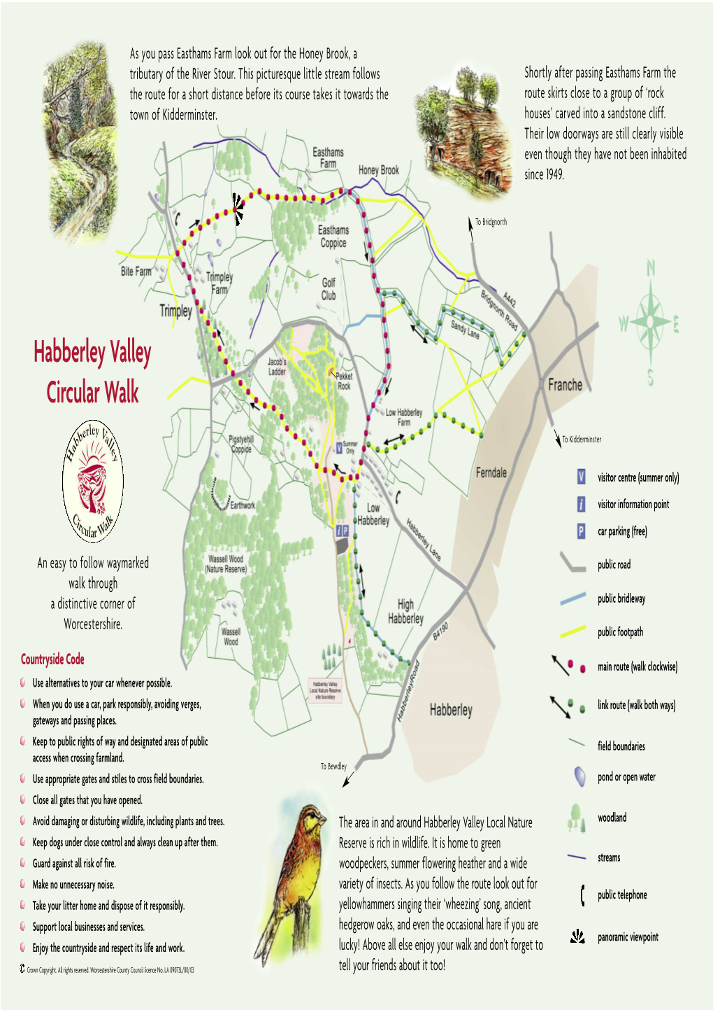 Habberley Valley Circular Walk