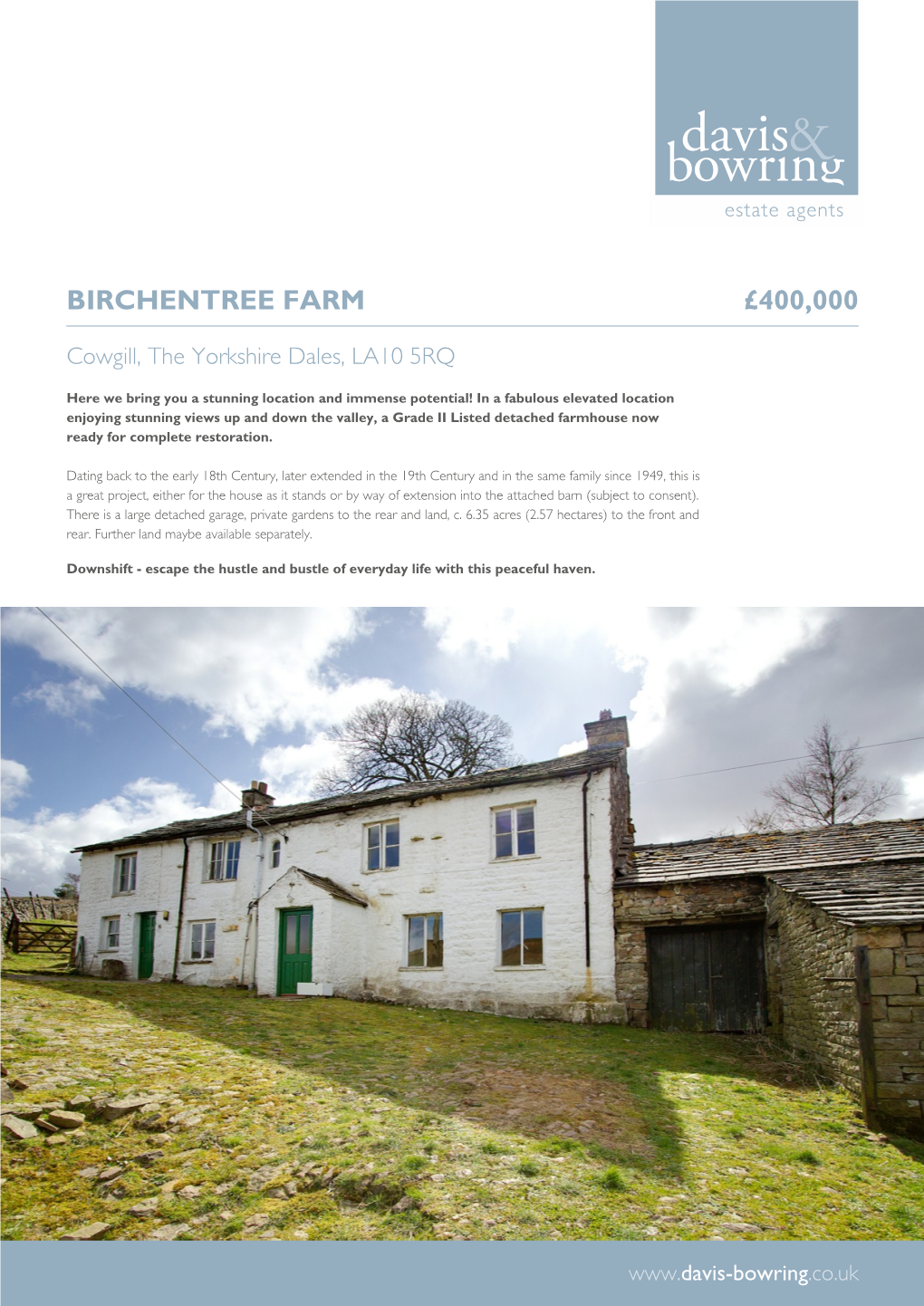 Birchentree Farm £400,000