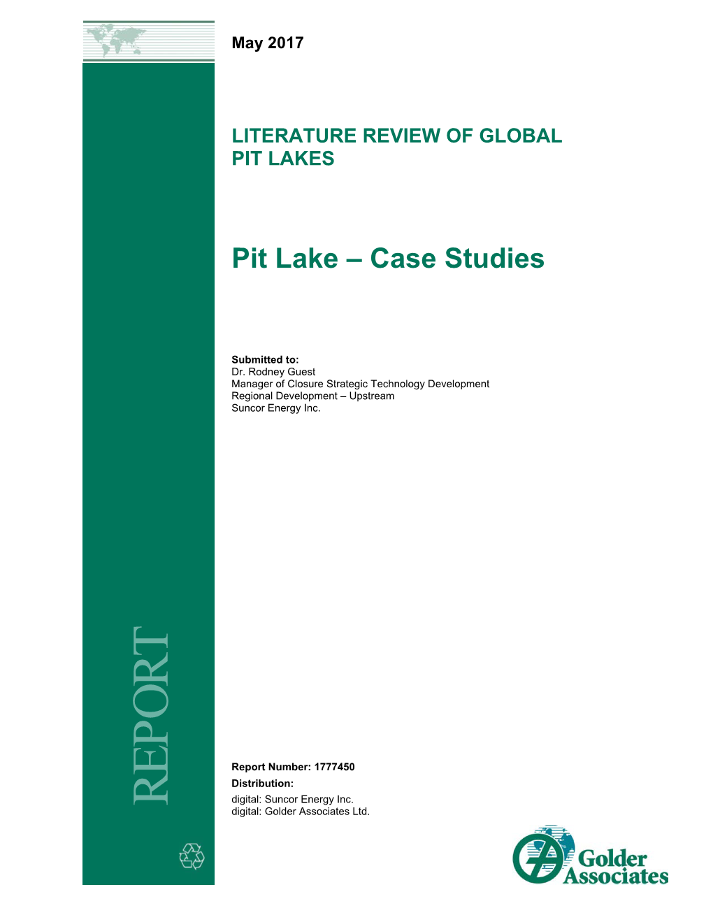 Pit Lake – Case Studies