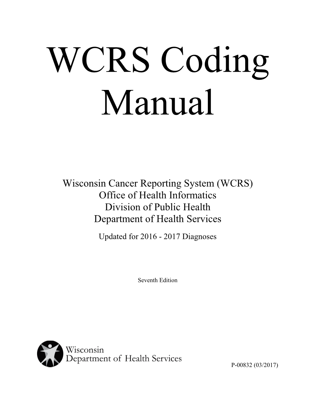 WCRS Coding Manual