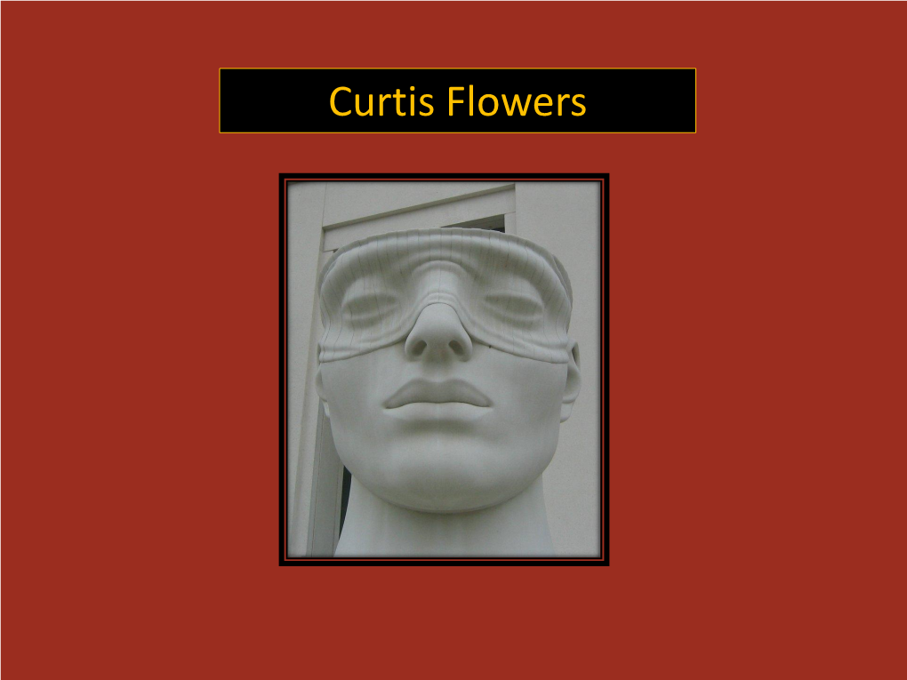 Curtis Flowers “The Past Is Never Dead
